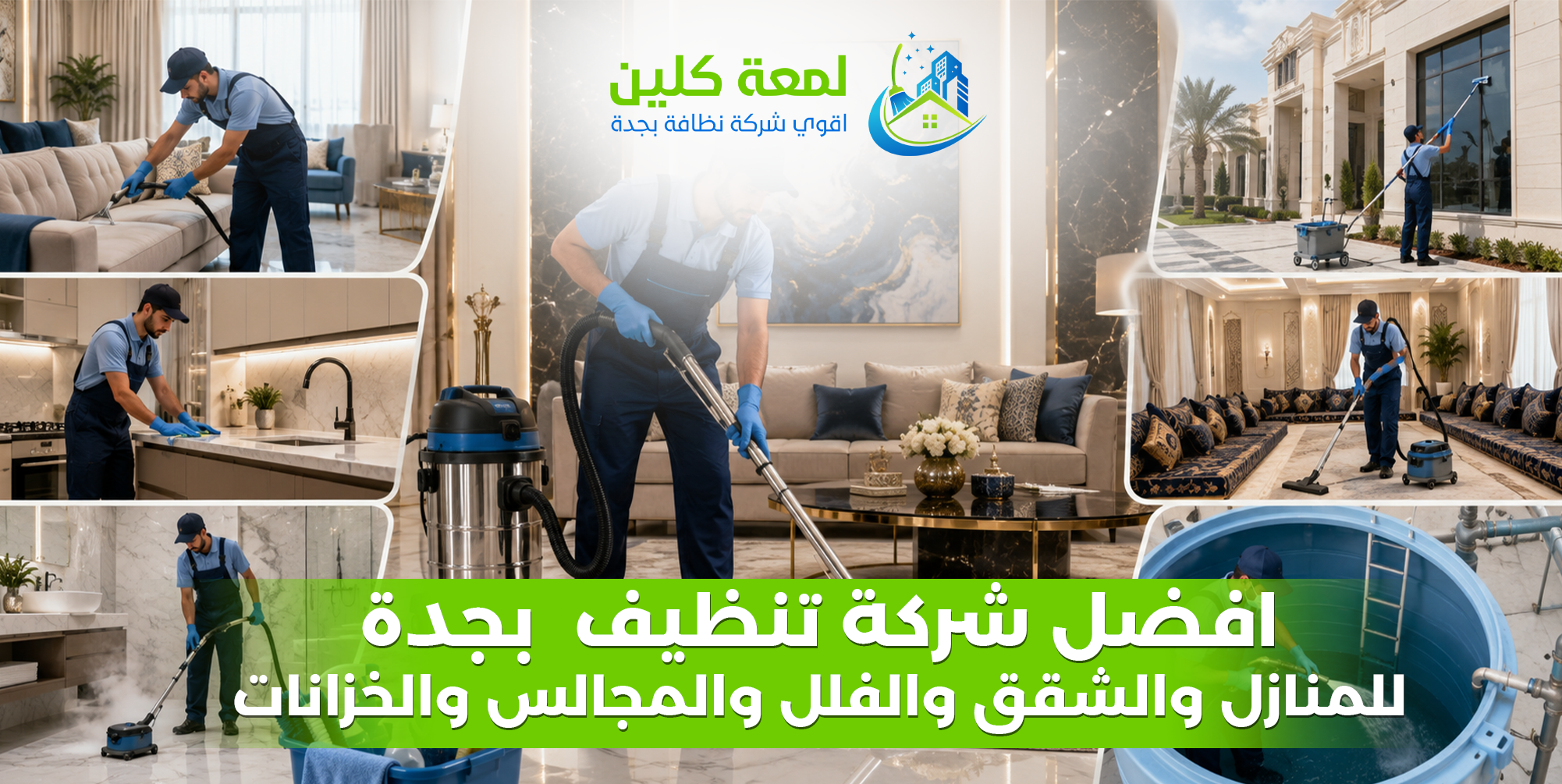 أفضل شركة تنظيف بجدة للمنازل والشقق والفلل والمجالس والخزانات