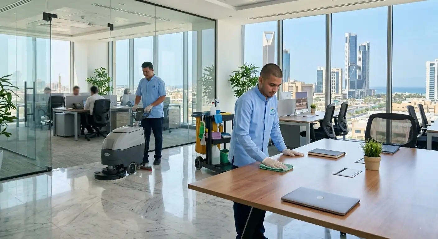 أفضل شركة تنظيف مكاتب وشركات في جدة - شركة لمعة كلين