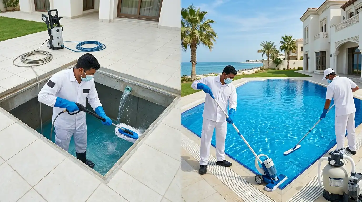 شركة تنظيف خزانات ومسابح بجدة